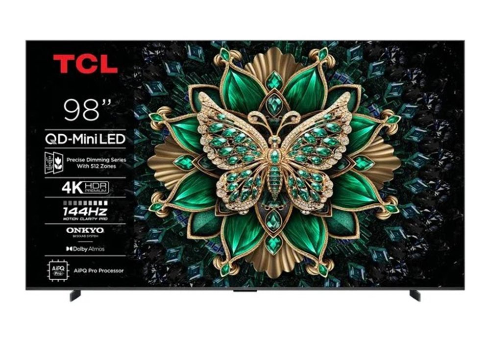 TCL 98C6K-UK 98 Inch (249 cm) Smart TV