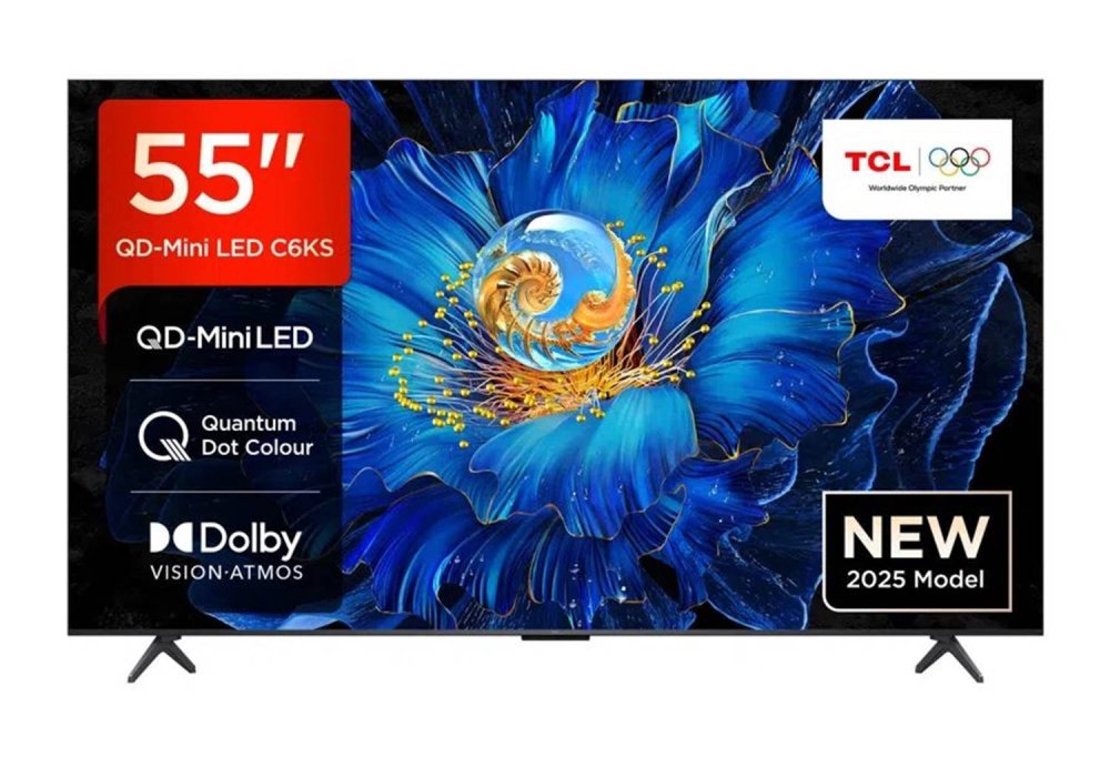 TCL 55C6KS-UK 55 Inch (139 cm) Smart TV