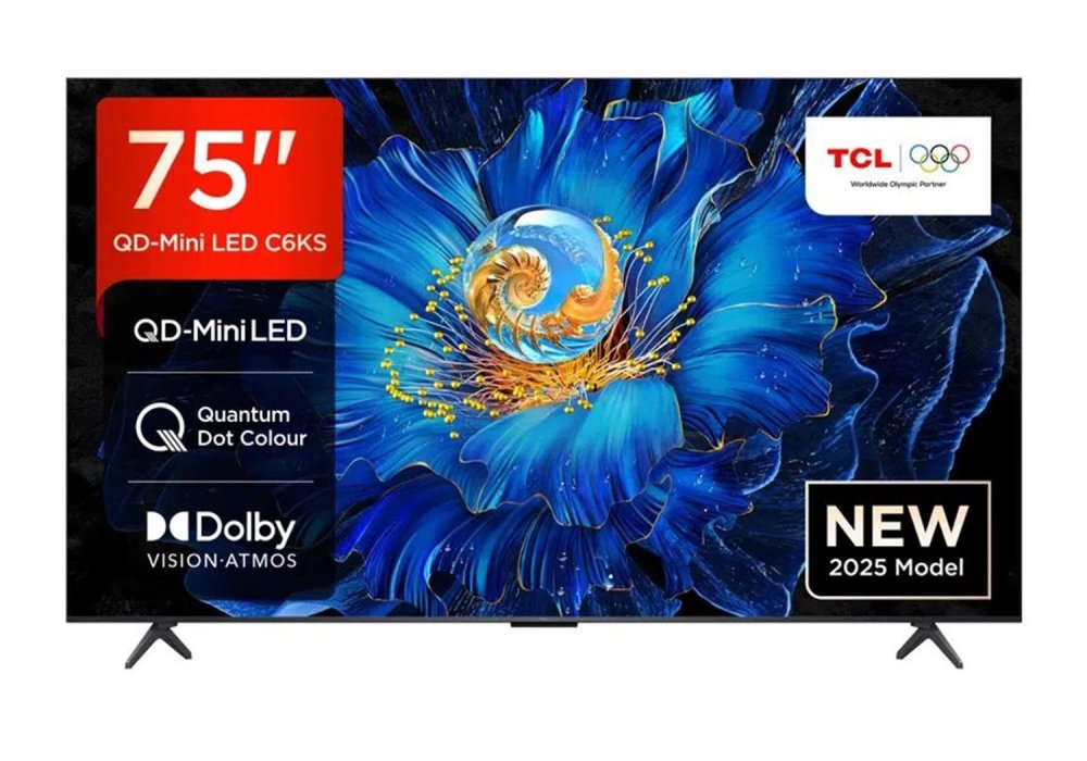 TCL 75C6KS-UK 75 Inch (191 cm) Smart TV