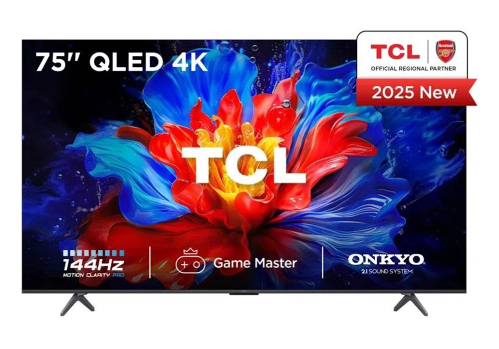 TCL 75P8K-UK 75 Inch (191 cm) Smart TV