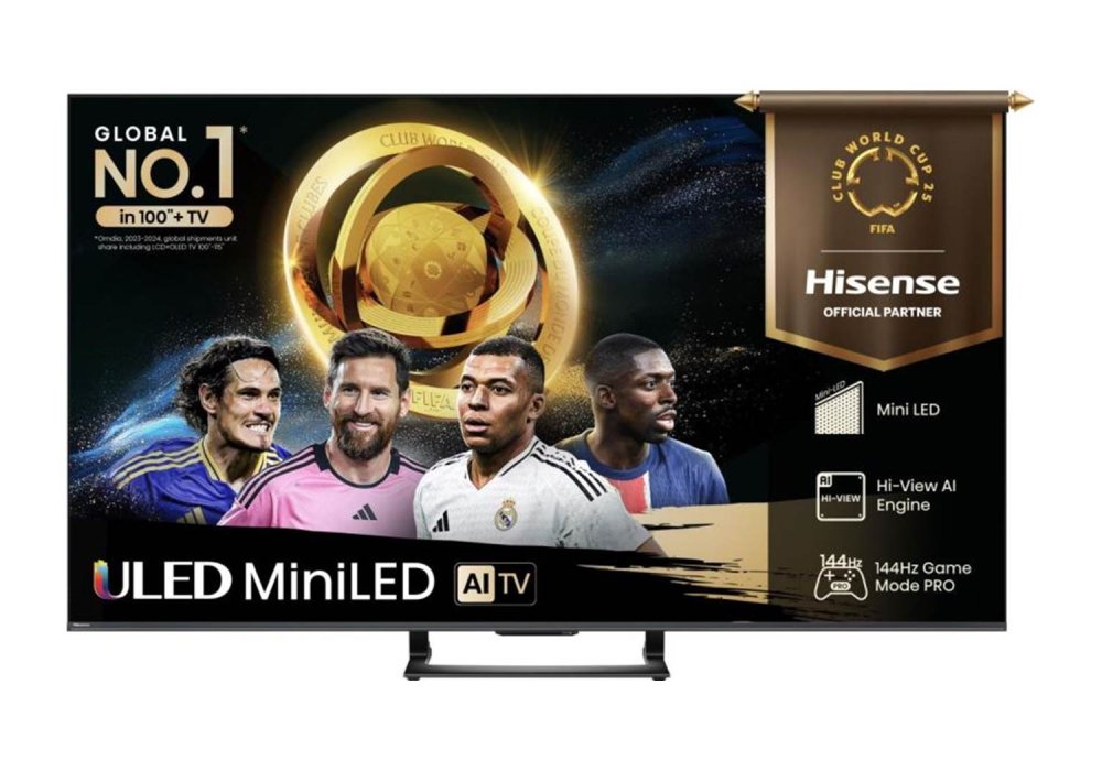 Hisense 75U7QTUK 75 Inch (191 cm) Smart TV