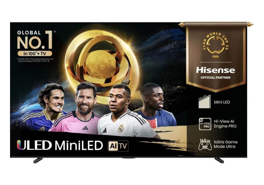Hisense 100U7QTUK 100 Inch (254 cm) Smart TV