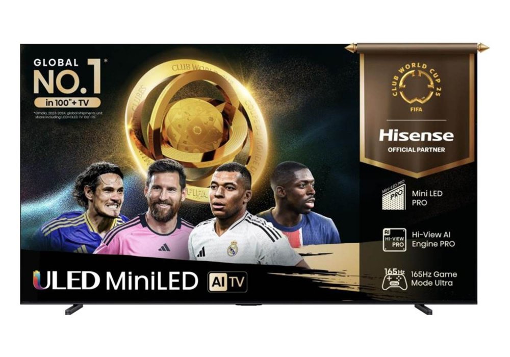 Hisense 100U7QTUK PRO 100 Inch (254 cm) Smart TV