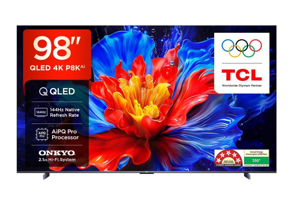 TCL 98P8K 98 Inch (249 cm) Smart TV