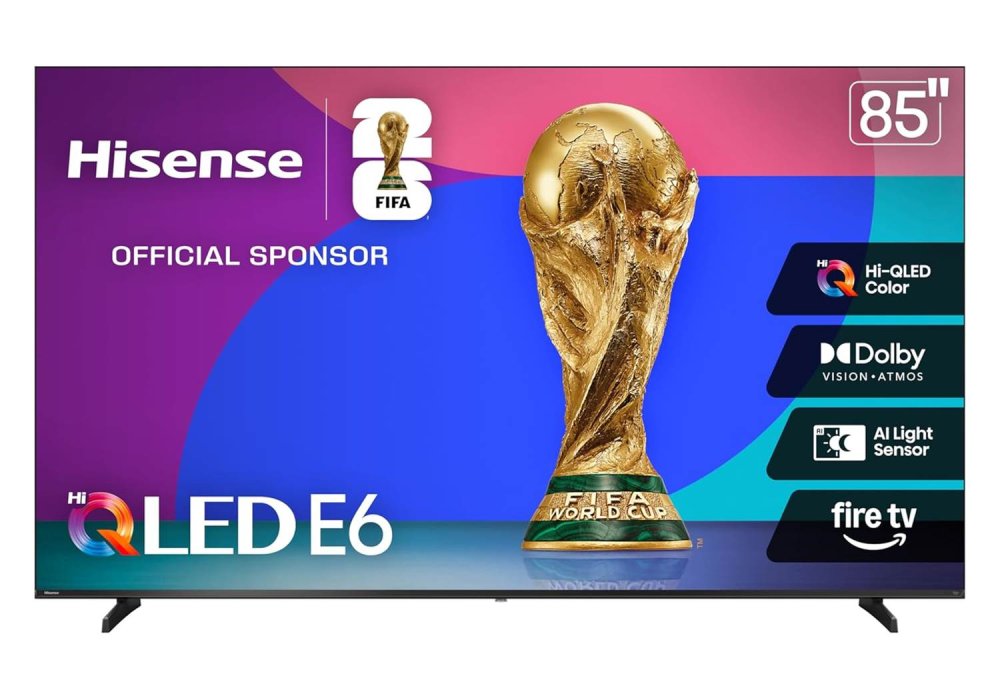 Hisense 85E6QF 85 Inch (216 cm) Smart TV