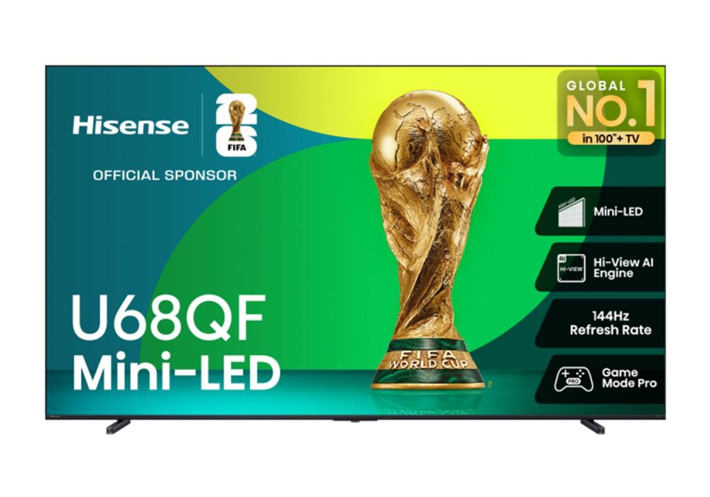 Hisense 85U68QF 85 Inch (216 cm) Smart TV