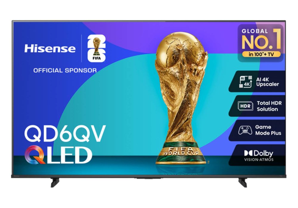 Hisense 55QD6QV 55 Inch (139 cm) Smart TV