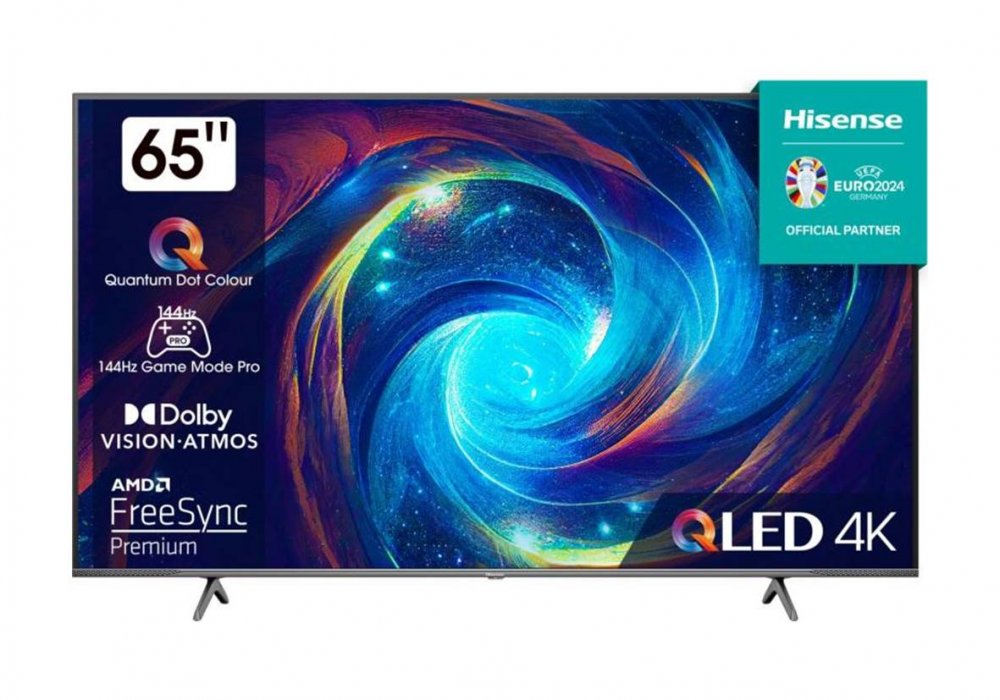 Hisense 65E7KQTUK PRO 65 Inch (164 cm) Smart TV