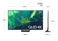 Samsung QN55Q70AAFXZC 55 Inch (139 cm) Smart TV