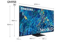 Samsung QN75QN95BAFXZC 75 Inch (191 cm) Smart TV