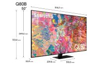 Samsung QN50Q80BAFXZC 50 Inch (126 cm) Smart TV