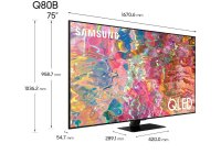 Samsung QN75Q80BAFXZC 75 Inch (191 cm) Smart TV