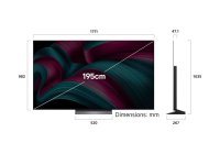 LG OLED77C56LA 77 Inch (195.58 cm) Smart TV