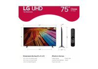 LG 75UT8000AUA 75 Inch (191 cm) Smart TV