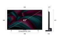 LG OLED42C5YUA 42 Inch (107 cm) Smart TV