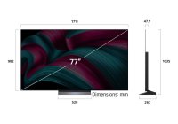 LG OLED77C5PSA 77 Inch (195.58 cm) Smart TV