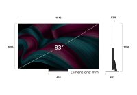 LG OLED83C5PSA 83 Inch (210.82 cm) Smart TV