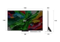 LG 86QNED86A6A 86 Inch (218 cm) Smart TV