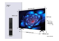 TCL 75P6K-UK 75 Inch (191 cm) Smart TV
