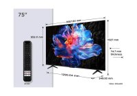 TCL 75V6C-UK 75 Inch (191 cm) Smart TV