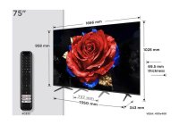 TCL 75T8C-UK 75 Inch (191 cm) Smart TV