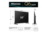 Hisense 32Q6QAU 32 Inch (80 cm) Smart TV
