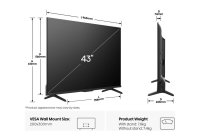 Hisense 43E7Q PRO 43 Inch (109.22 cm) Smart TV