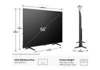 Hisense 55E77Q PRO 55 Inch (139 cm) Smart TV
