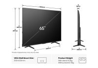Hisense 65E77Q PRO 65 Inch (164 cm) Smart TV