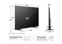 Hisense 43E77Q 43 Inch (109.22 cm) Smart TV