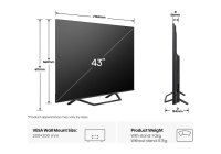 Hisense 43A7Q 43 Inch (109.22 cm) Smart TV