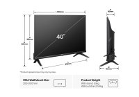 Hisense 40E4QT 40 Inch (102 cm) Smart TV