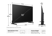 Hisense 32A5Q 32 Inch (80 cm) Smart TV