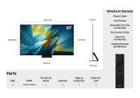 Samsung QE83S95FAEXXU 83 Inch (210.82 cm) Smart TV