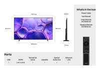 Samsung UE65U8020FKXXU 65 Inch (164 cm) Smart TV