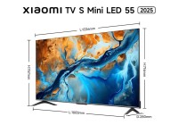 Mi Xiaomi TV S Mini LED 55 2025 55 Inch (139 cm) Smart TV