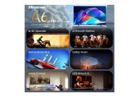 Hisense 43A6STUK 43 Inch (109.22 cm) Smart TV