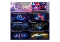 Hisense 43E7STUK PRO 43 Inch (109.22 cm) Smart TV