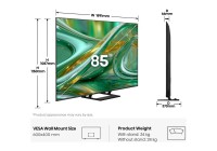 Hisense 85Q8STUK 85 Inch (216 cm) Smart TV