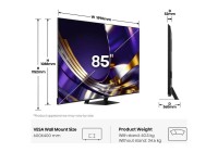 Hisense 85U7STUK PRO 85 Inch (216 cm) Smart TV