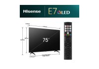 Hisense 75E7NQTUK 75 Inch (191 cm) Smart TV
