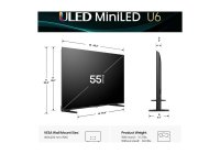 Hisense 55U65QF 55 Inch (139 cm) Smart TV