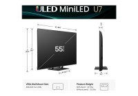 Hisense 55U75QG 55 Inch (139 cm) Smart TV