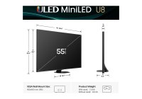 Hisense 55U8QG 55 Inch (139 cm) Smart TV
