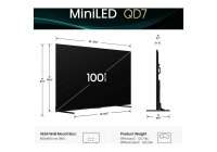 Hisense 100QD7QF 100 Inch (254 cm) Smart TV