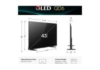 Hisense 43QD6QF 43 Inch (109.22 cm) Smart TV