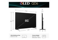 Hisense 85QD6QF 85 Inch (216 cm) Smart TV