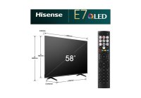 Hisense 58E7NQTUK 58 Inch (147 cm) Smart TV