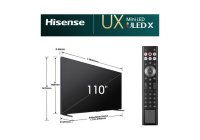 Hisense 110UXNQTUK 110 Inch (279.4cm) Smart TV