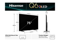 Hisense 75Q6QNZ 75 Inch (191 cm) Smart TV